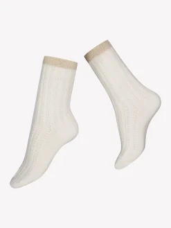 AMELIA CASHMERE nilkkasukat - luonnonvalkoinen
