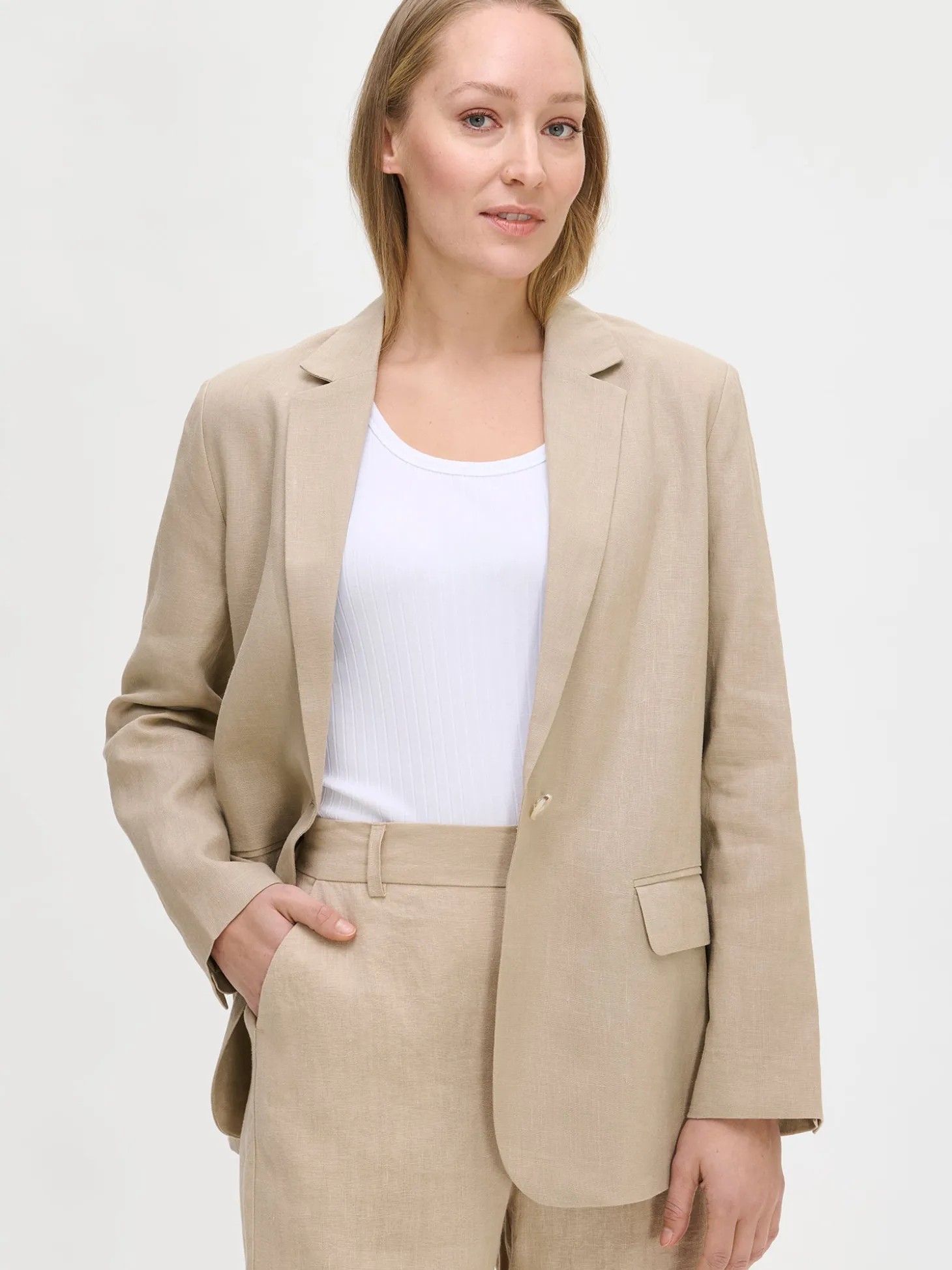 ARLES pellavajakku - beige