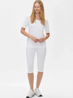 BASIC 3/4-leggingsit - valkoinen