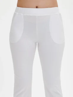 BASIC 7/8-leggingsit - valkoinen