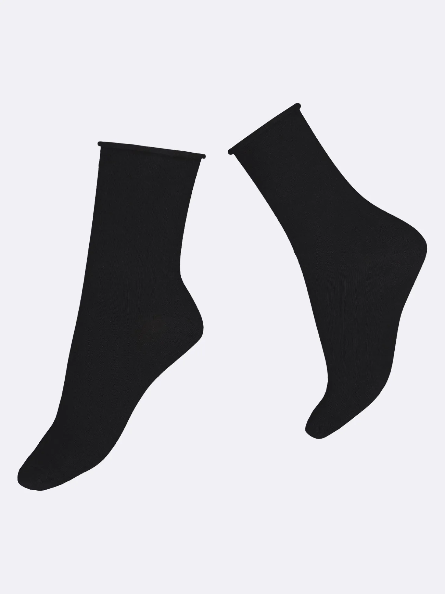 COTTON COMFORT CUFF nilkkasukat - musta
