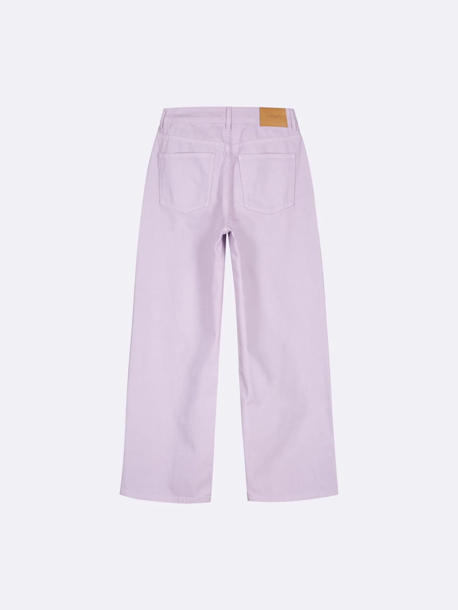 CROPPED LEVEE farkut - lila