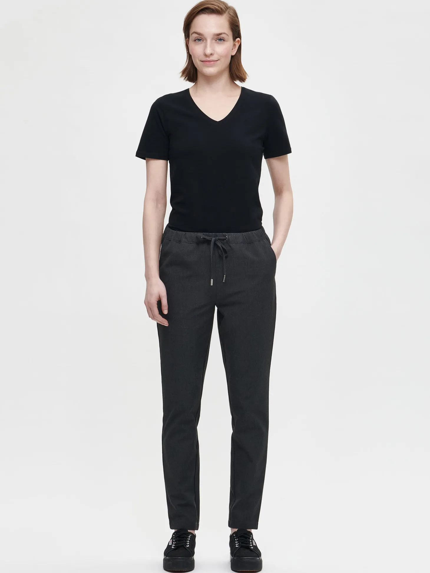 JOGGERI housut - harmaa