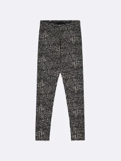 KARMI leggingsit - mustavalkoinen