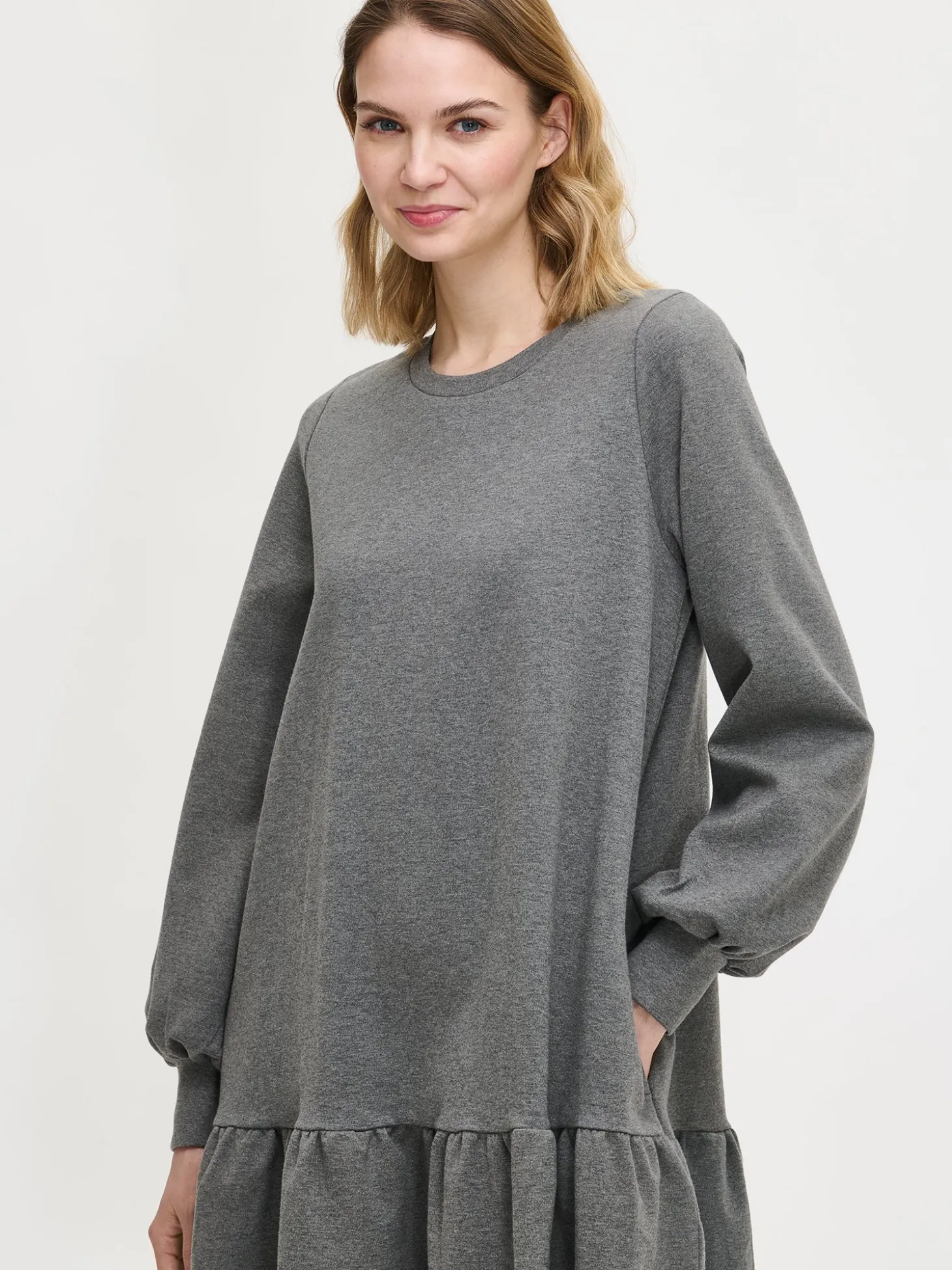 LEIJA mekko - harmaa