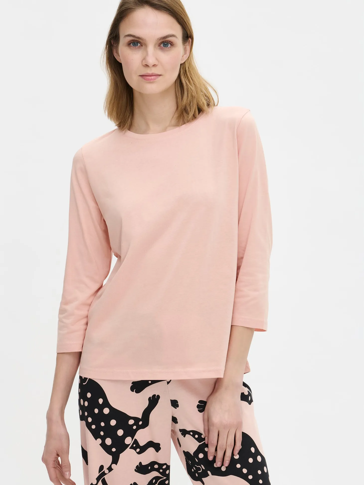 LEONORA pyjama - vaaleanpunainen