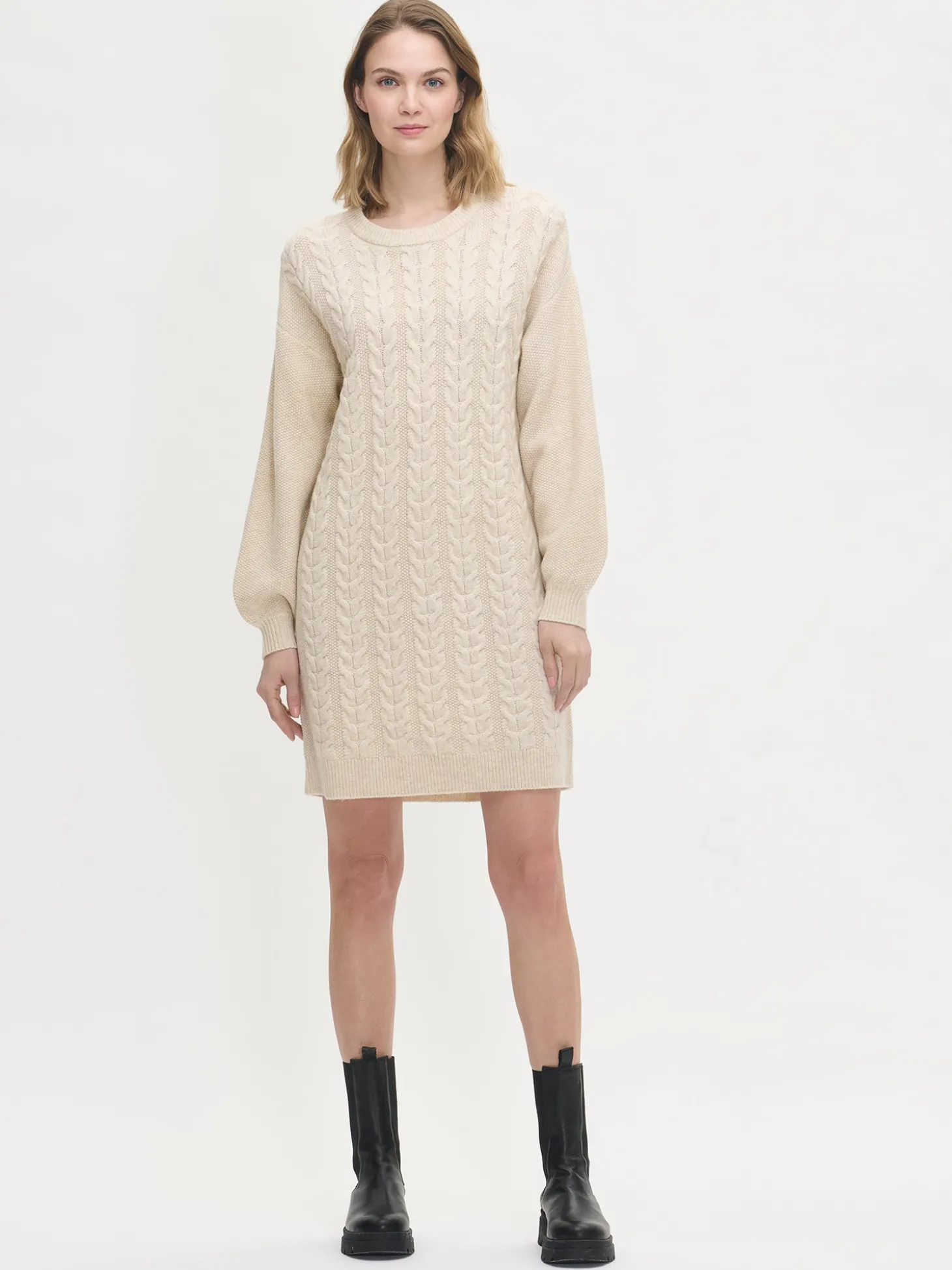 PALMIKKO neulemekko - beige