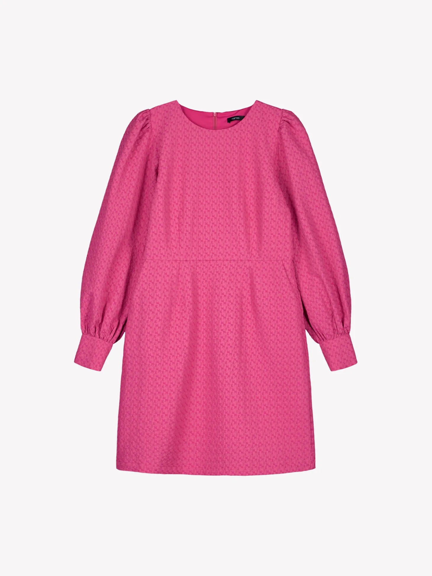 RELIEFI pitkähihainen mekko - pinkki