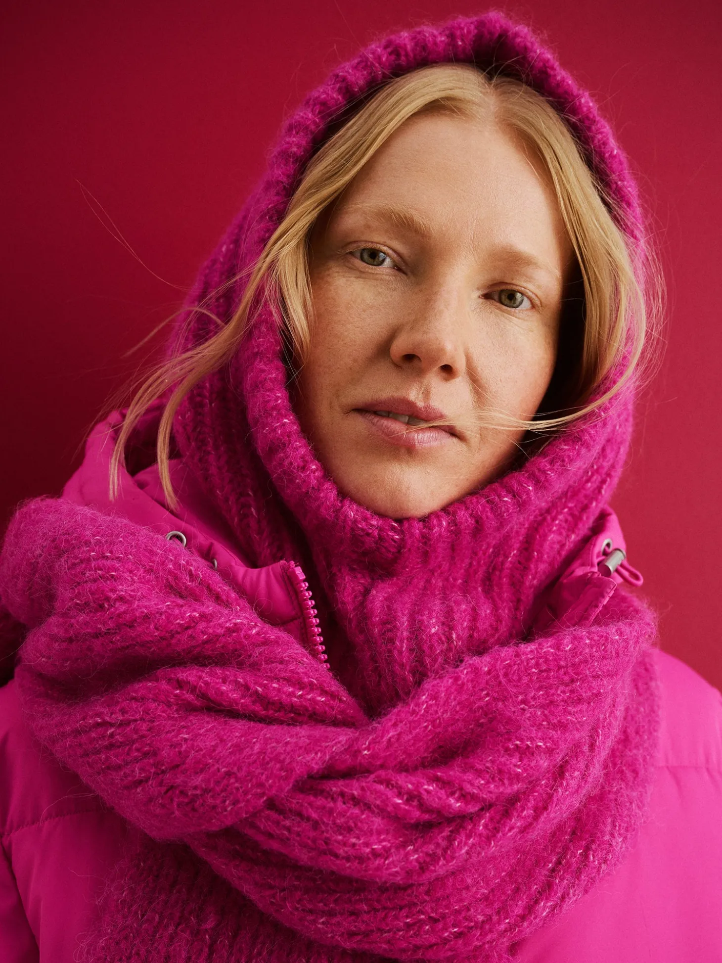 USVA kaulahuivi - pinkki